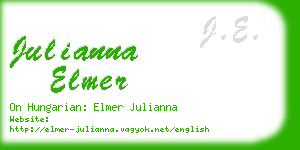 julianna elmer business card